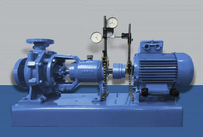 pump motor alignment